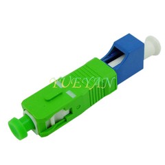 SC APC Male to LC PC Female Fiber Optic Hybrid Optical Adaptor