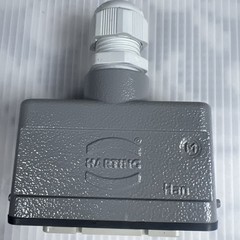 HARTING HAN 16A-F 10A 600V / 16A 250V 4K V3 16-Pin Connector w/ Housing