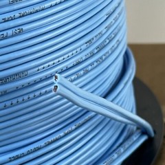 1000′ West Penn Wire 2452 – 22 AWG 2 Pair Stranded AL/Foil Shielded PVC Jacket