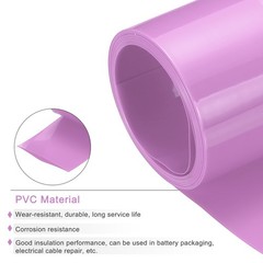 Battery Wrap 43mm Flat 8ft Heat Shrink Tube Wraps Pink
