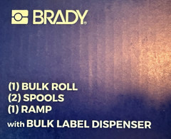 Brady BM71-500-175-342, (Qty 1000 Roll) .5″ x 1.5″ ~ Product 115019 ~ B-342 ~New