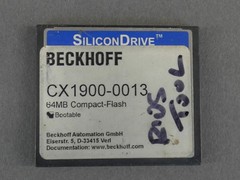 Beckhoff CX1900-0013 64MB Compact Flash Arbor Emcor 621 BIOS Upgrade CF Card