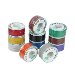 Wrapping Wire 11 Colors Single Strand Coppers Cable 30AWG 250Meters