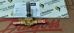 1PC- Danfoss 032L1290 Solenoid valve, EVR 6, Solder, ODF, 3/8 in- Brand New