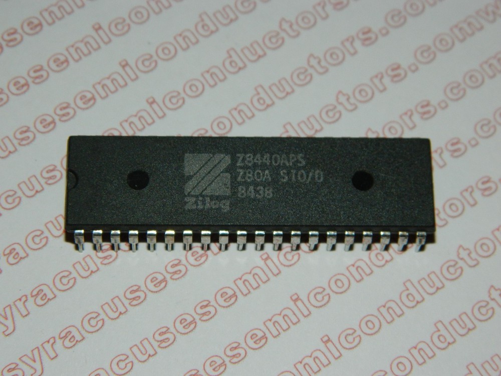 Z80A SI0/0 Zilog Integrated Circuit dual marked Z8440APS / Z80A SIO/O / Z80ASIO