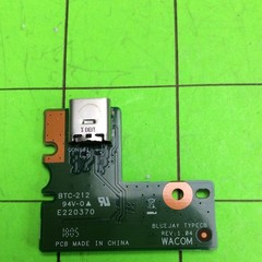 Wacom DTK-2420 Cintiq Pro Bluejay Typecb Port Jack IO Board BTC-212 E220370
