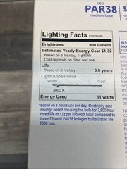 GE Basic LED Outdoor Floodlight 2 Bulbs 11w Lot Of 2 {E2}