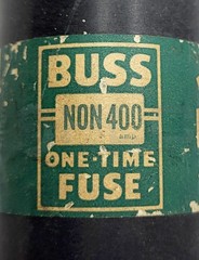 BUSS NON 400 ONE TIME FUSE 250V 400A