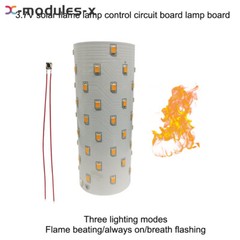 3.7V Solar Flame Lamp PCBA Simulated Solar Torch lamp Controller Circuit Board