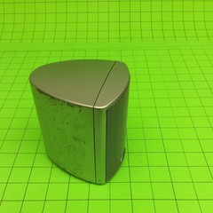 Audiosource Silver Satellite Speaker Single Speaker (Scratched)
