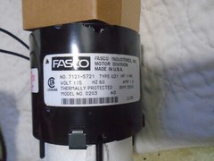 Fasco D203 Fan And Blower Motor 1/40HP 3000RPM 1/4Dia. x 2 1/4″ Shaft 115V 60HZ