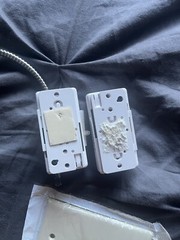 Variety Of Different Electrical And Alarm Installation Parts, Some Used,Some Not