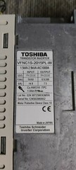 VFNC1S-2015PL-W TOSHIBA N°1 INVERTER 1.5kw 220V Input 1PH-Out 3PH 220v PLC ok