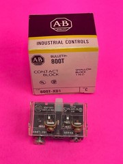 New Allen-Bradley 800T-XD1 Series C Contact Block 1 N.O Shallow, 30mm