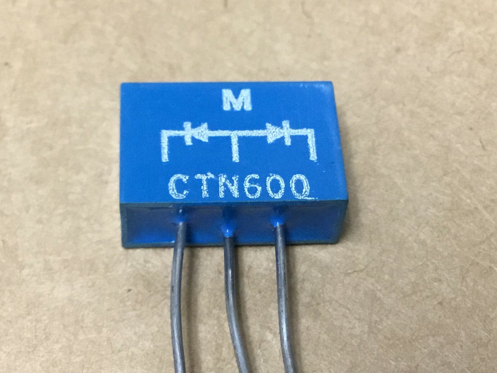 (1 PC) MALLORY CTN600 RECTIFIER DIODE NSN# 5961-00-449-4276