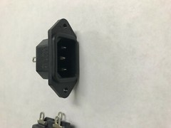 Lot of 2 Switchcraft EAC309 6A 250VAC Male Receptacle