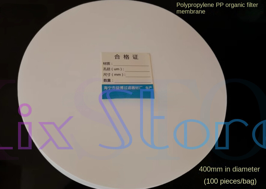 Polypropylene PP microporous filtration membrane diameter 40CM aperture 0.22um