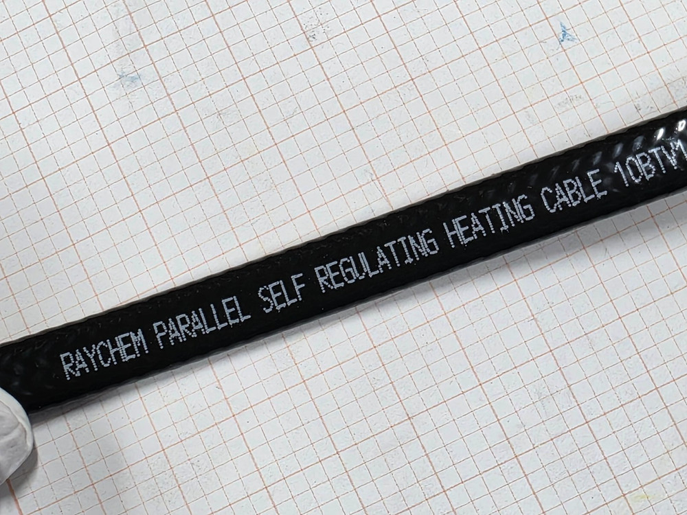 nVent Raychem 10BTV1-CT BTV Self-Regulating Heating Cable 10 Watts/Ft 120V /1ft