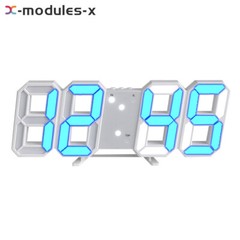 Fashion 3D LED Digital Clock Multifunction Electronic Clock Home Decoration New