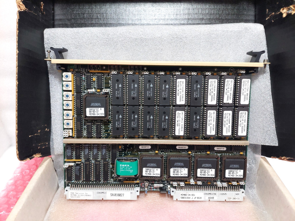 ABB MEM86-3/10/CMBMR3 Card MEM86-3*192K Stromberg 5761639-3F