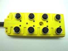 Lumberg ASB-8-LED-5/4-14-RS120 Distribution Box Micro 8 Port