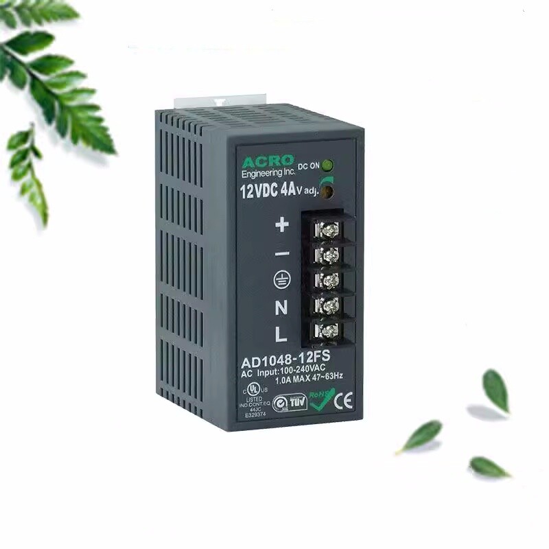 1Pcs New For Rail Type Switching Power Supply AD1048-12FS 12V 4A