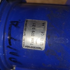Walther Electrical Weather Rated Cord End 100 Amp 3phase 120/208v Type 379 521