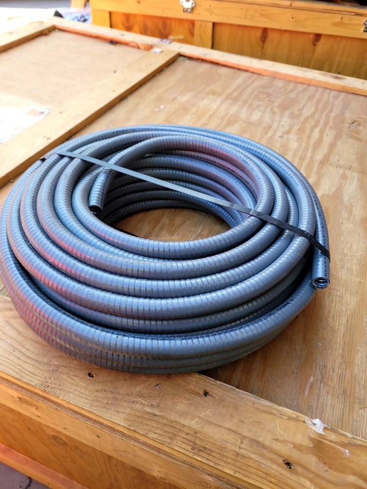 NEW SOUTHWIRE 55082603 Titan2 1/2″ Metal Flex Conduit 100 Ft LTM-UL Liquidtight