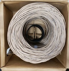 Superior Essex-24-4P Station Wire-10 Cmx-1,000FT-Sol Bc I/O Grade-Sol Bc PE/PVC