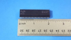 ONE- IC Microcomputer, MBL80C49N, FUJITSU, CMOS Single-Chip 8-BIT