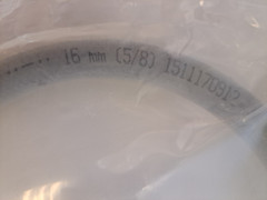 Applied Materials AMAT 0010-02532 Water Return Hose SST Flare Ftgs Chamber 3 New