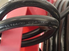 AWC Allied Wire & Cable 1028-8-133T-0 MTW Black Cable