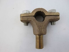 ERICO BURNDY TYPE GROUNDING CLAMP CAST BRONZE LPC48058SH