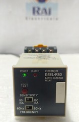 OMRON K6EL–R50 EARTH LEAKAGE RELAY 50mA to 150mA (Free Shipping)