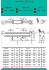 KA-600 SINO Linear Scales for Lathe Mill CNC Machines boring machines 5μm 5V TTL