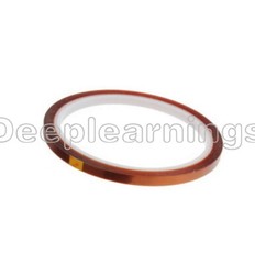 5mm 100ft BGA High Temperature Heat Resistant Polyimide Tape Gold