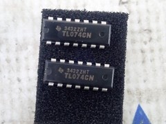 NEW Texas Instruments TL074CN OPERATIONAL AMPLIFIER, 4 FUNC, 6000UV Lot of 10