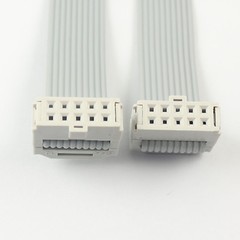 5Pcs 2.54mm Pitch 2×5 Pin 10 Pin 10 Wire Extension IDC Flat Ribbon Cable L= 20CM