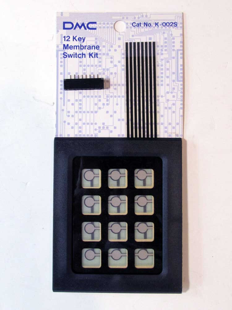 DMC 12-key Membrane Switch K-002S with Full Instructions