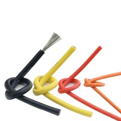Flexible Soft Silicone Cable Wire Tinned Copper 2~30AWG 0.08mm Series Red Black