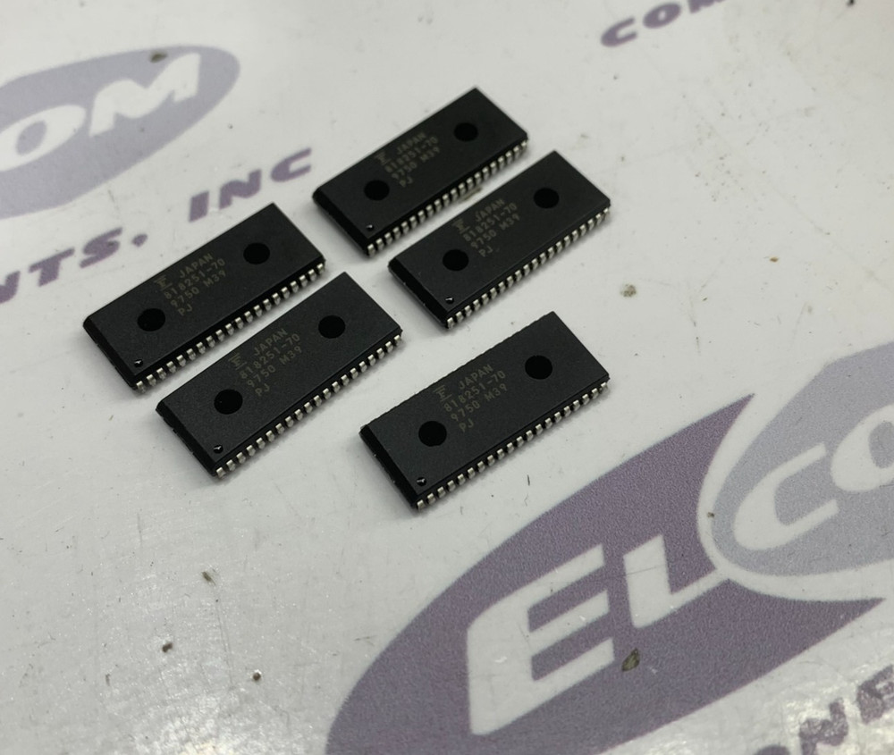 5-pcs Fujitsu MB818251-70PJ Fast Page Video DRAM 256KX8 70ns CMOS PDSO40 SOJ