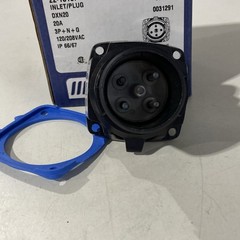 Meltric 22-18167 Inlet Plug DXN20 20A