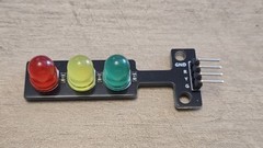 (4 Pack) OAK-PINE X0024RMM3V Traffic Light Single Control Panel 3 Colour