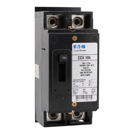 NIB – Eaton – CCV2100 – Eaton Ccv Tenant Main Circuit Breaker, 100A, 10 Kaic