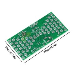 Electronic Hourglass DIY Kit Funny Practice Soldering Kit w/ LED DC Power Cable