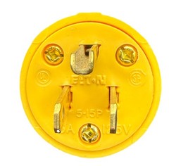 Cooper/Eaton 4867-BOX 15-Amp 125-Volt Heavy-Duty NEMA 5-15 Straight Plug (10PK)