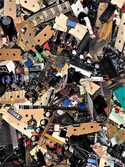 1 LB of ELECTRONIC PARTS COMPONENTS DIY ASSORTMENT ALL NEW NO PULLS SALE!