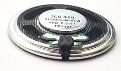 ICC Intervox S150RS-M-R5W Mylar Miniature Speaker 87 Db 6000 Hz 36 mm Dia 0.5W