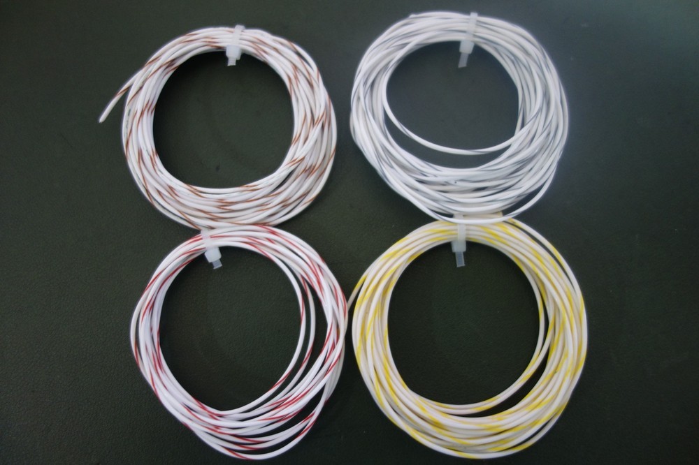 54 Feet 20 Awg Stranded 600V Silver Plate Mil Spec Teflon/ PTFE Wire