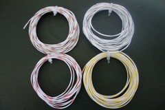 54 Feet 20 Awg Stranded 600V Silver Plate Mil Spec Teflon/ PTFE Wire